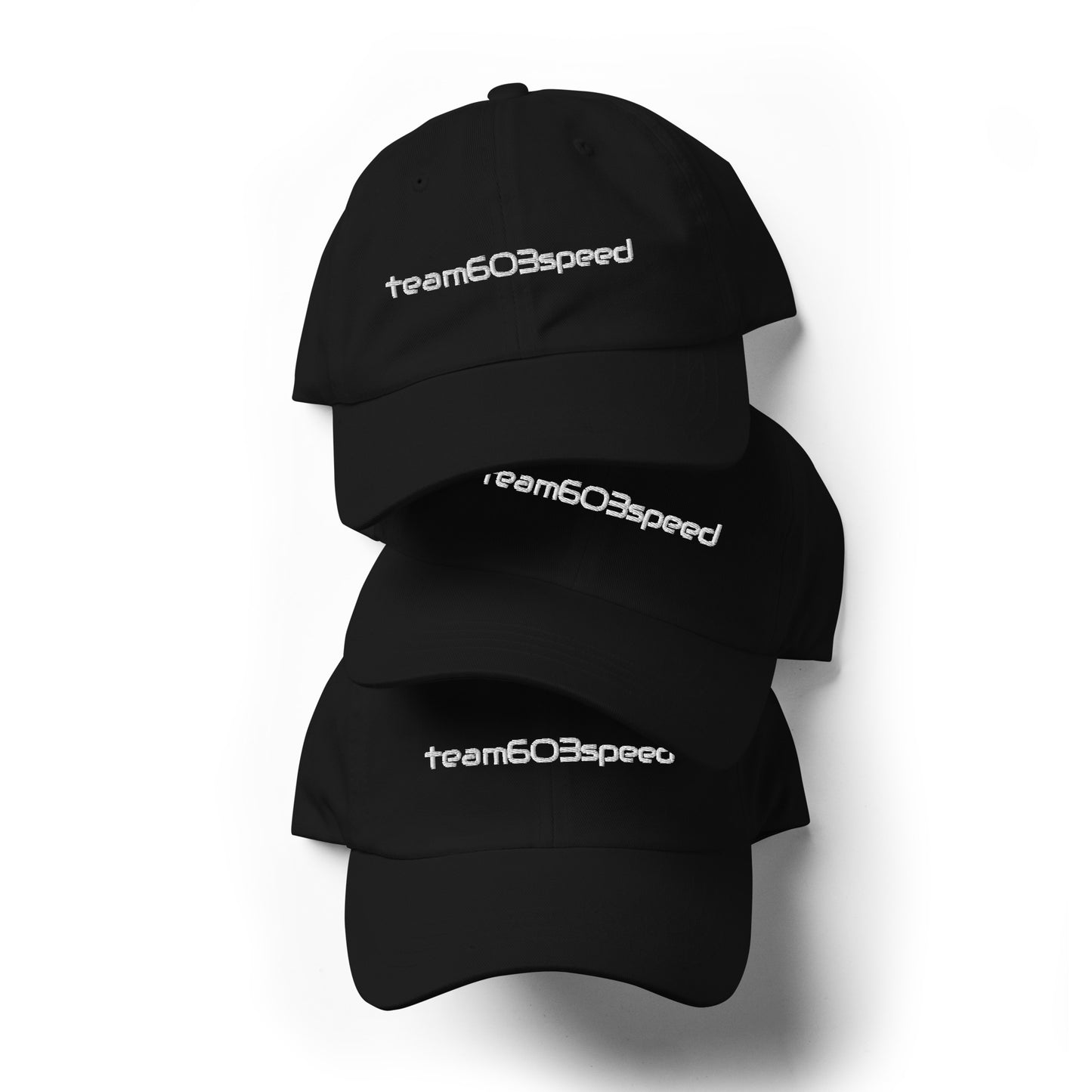Curved Brim Embroidered Hat