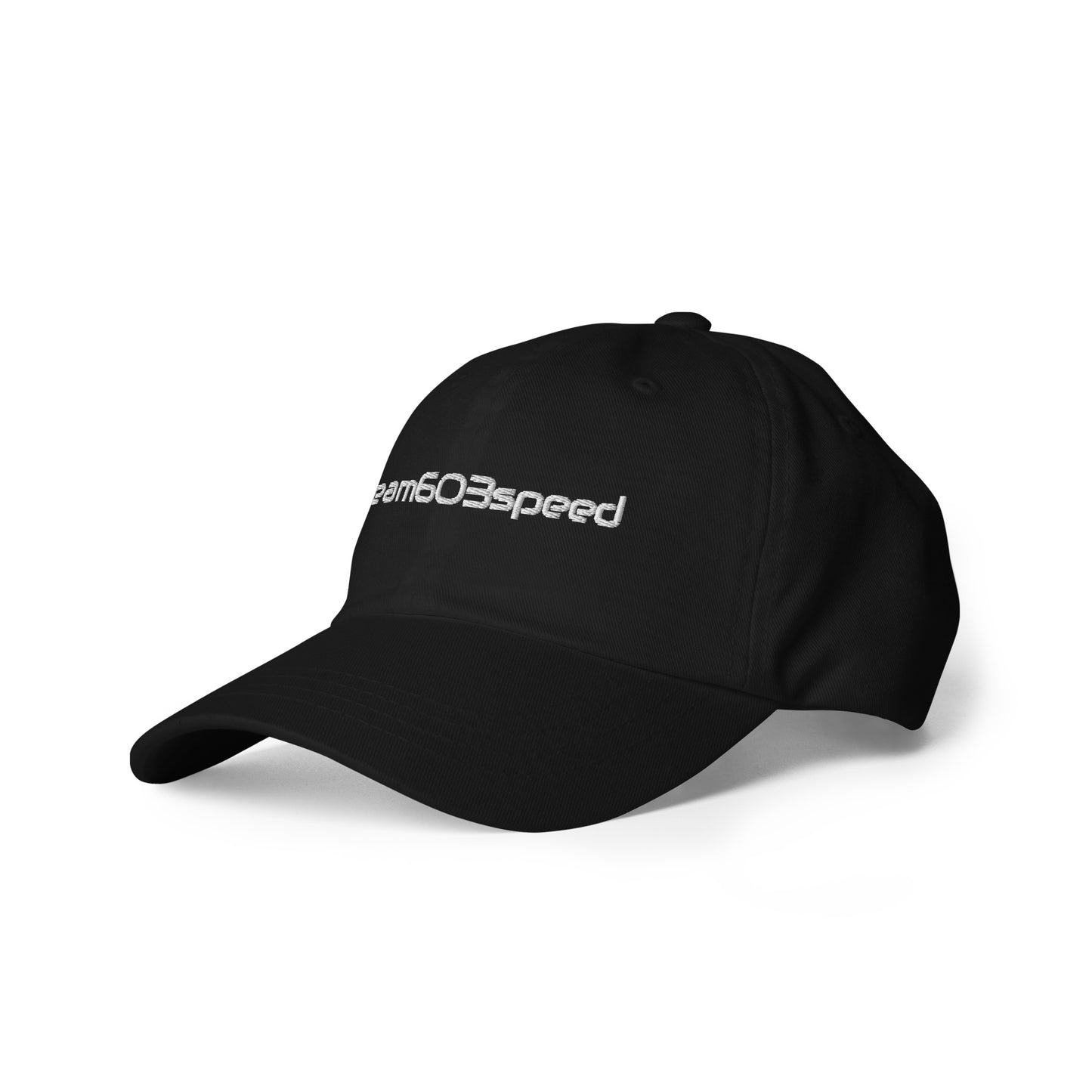 Curved Brim Embroidered Hat