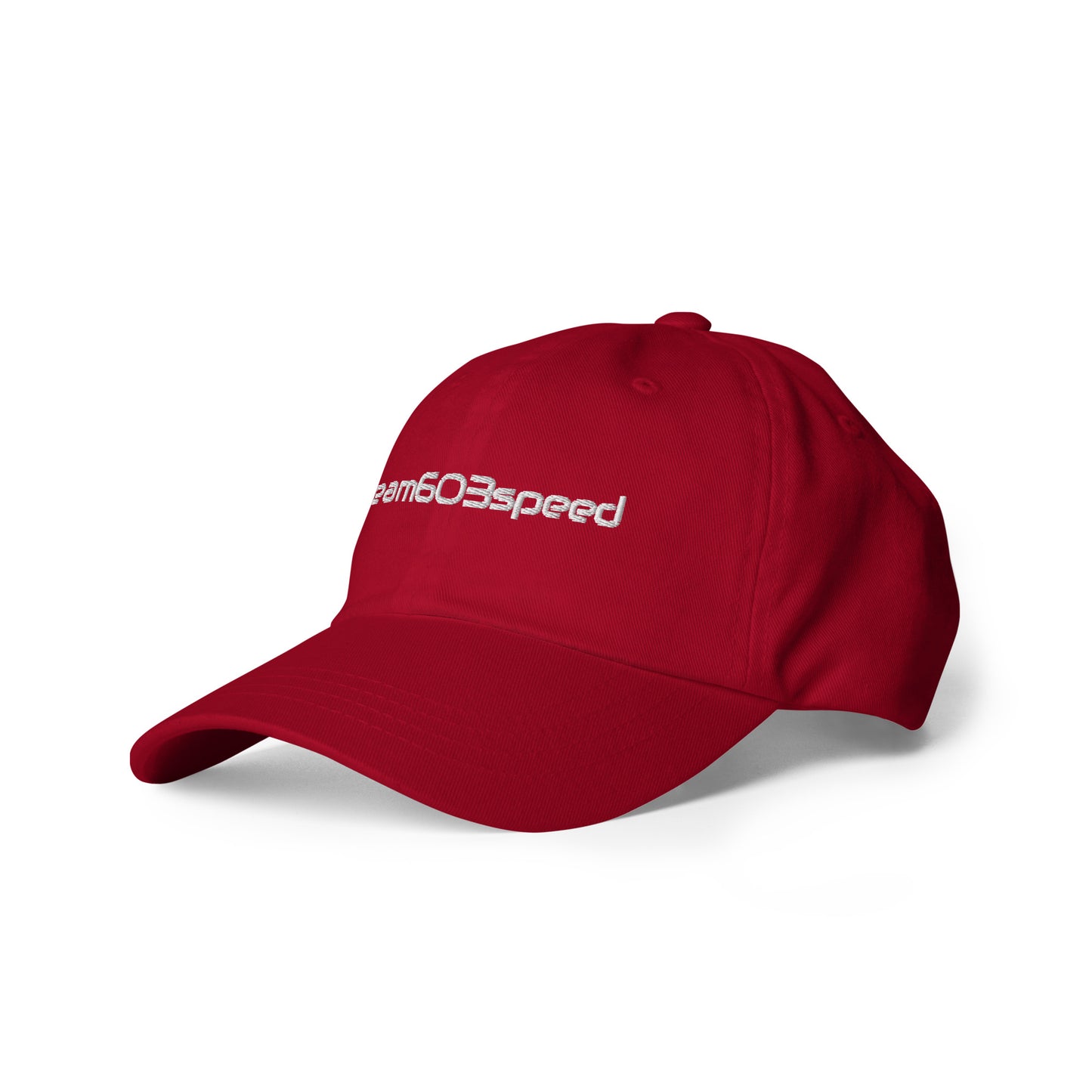 Curved Brim Embroidered Hat