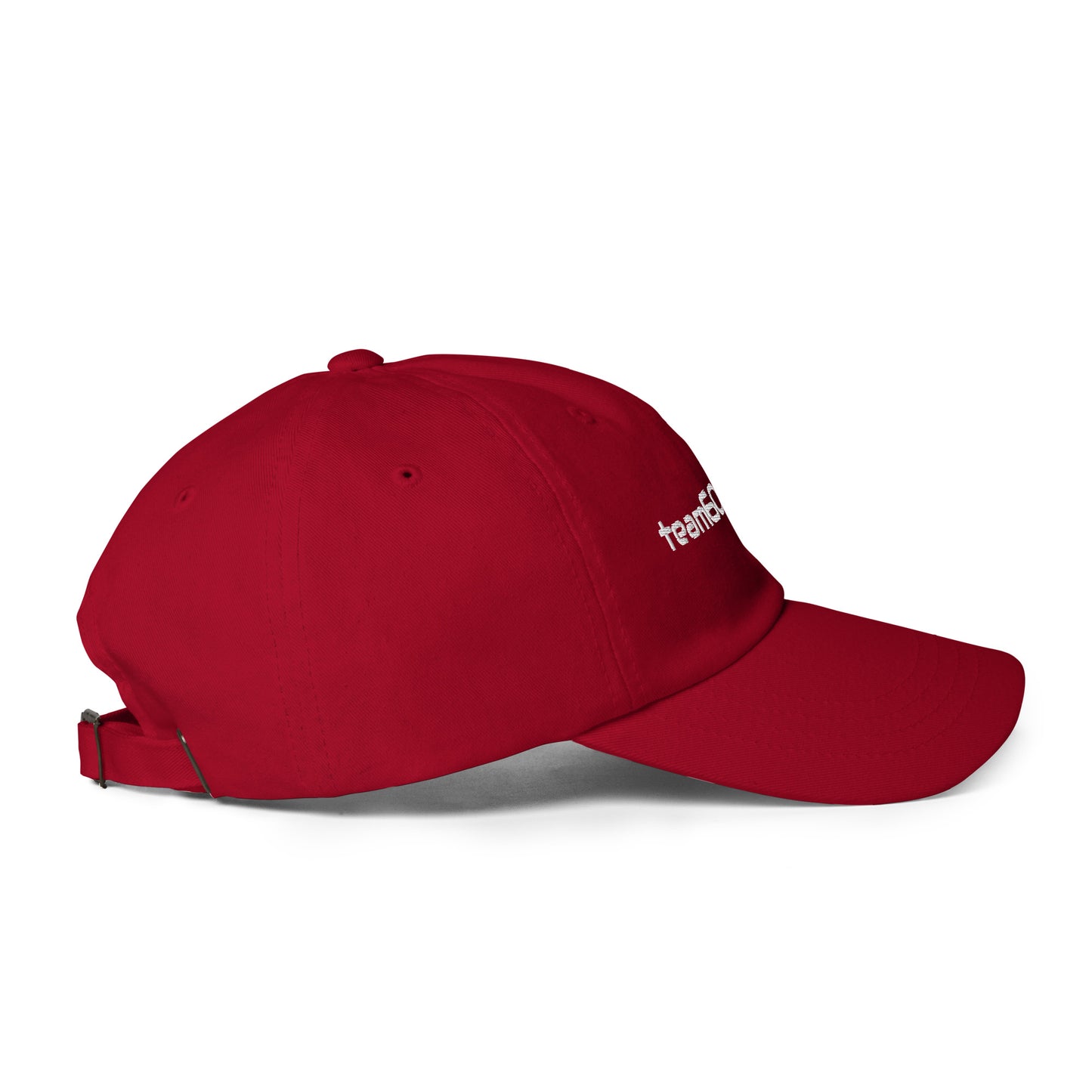 Curved Brim Embroidered Hat