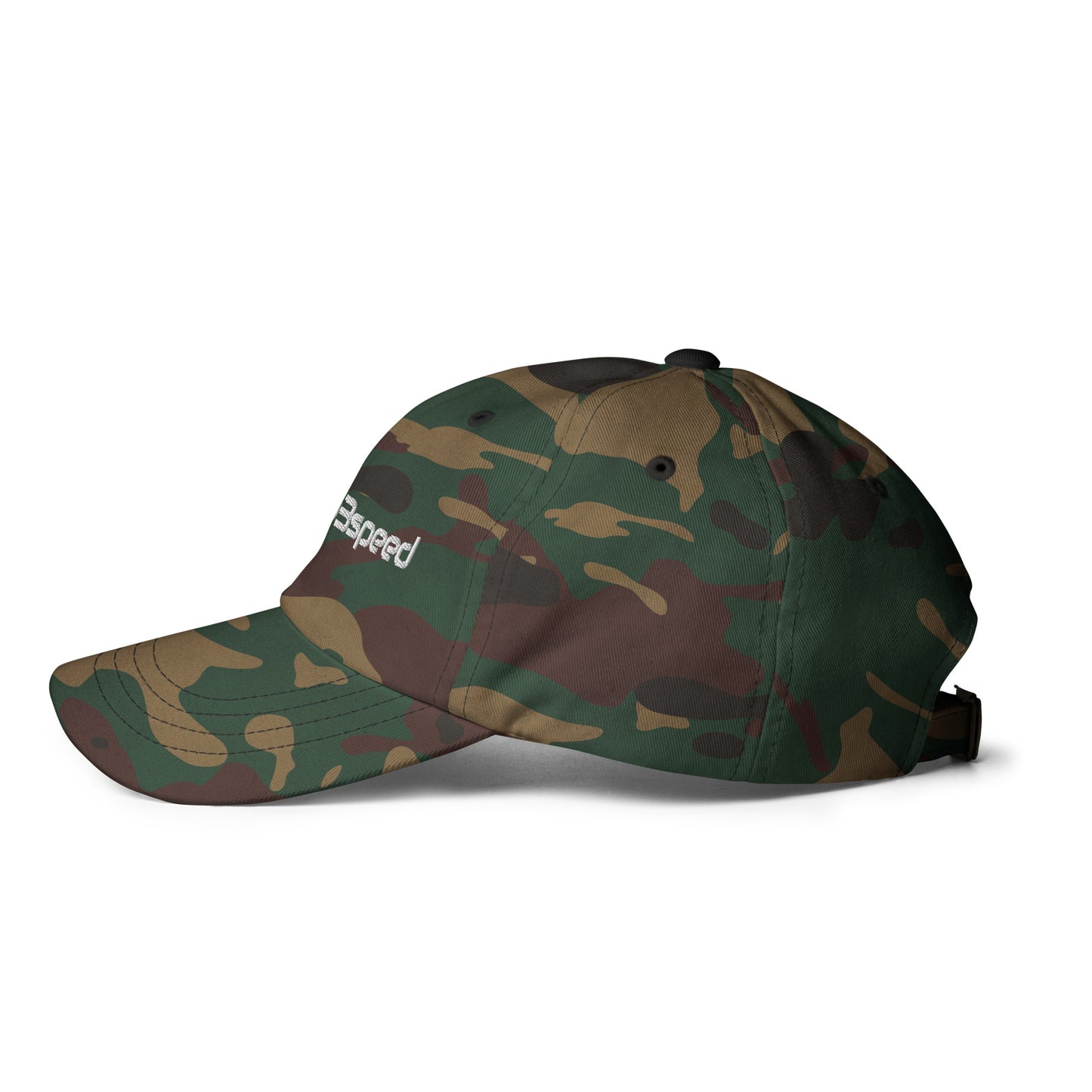 Curved Brim Embroidered Hat
