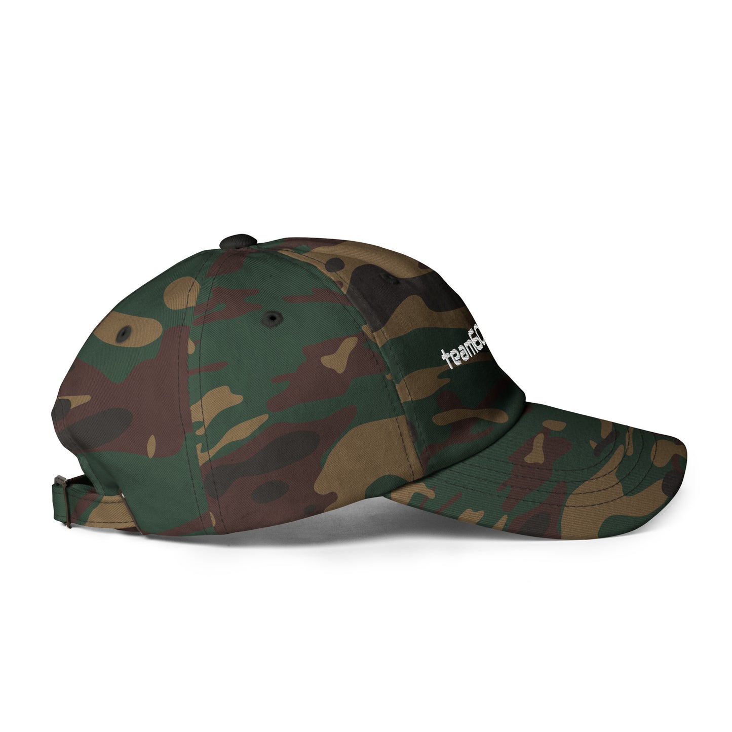 Curved Brim Embroidered Hat
