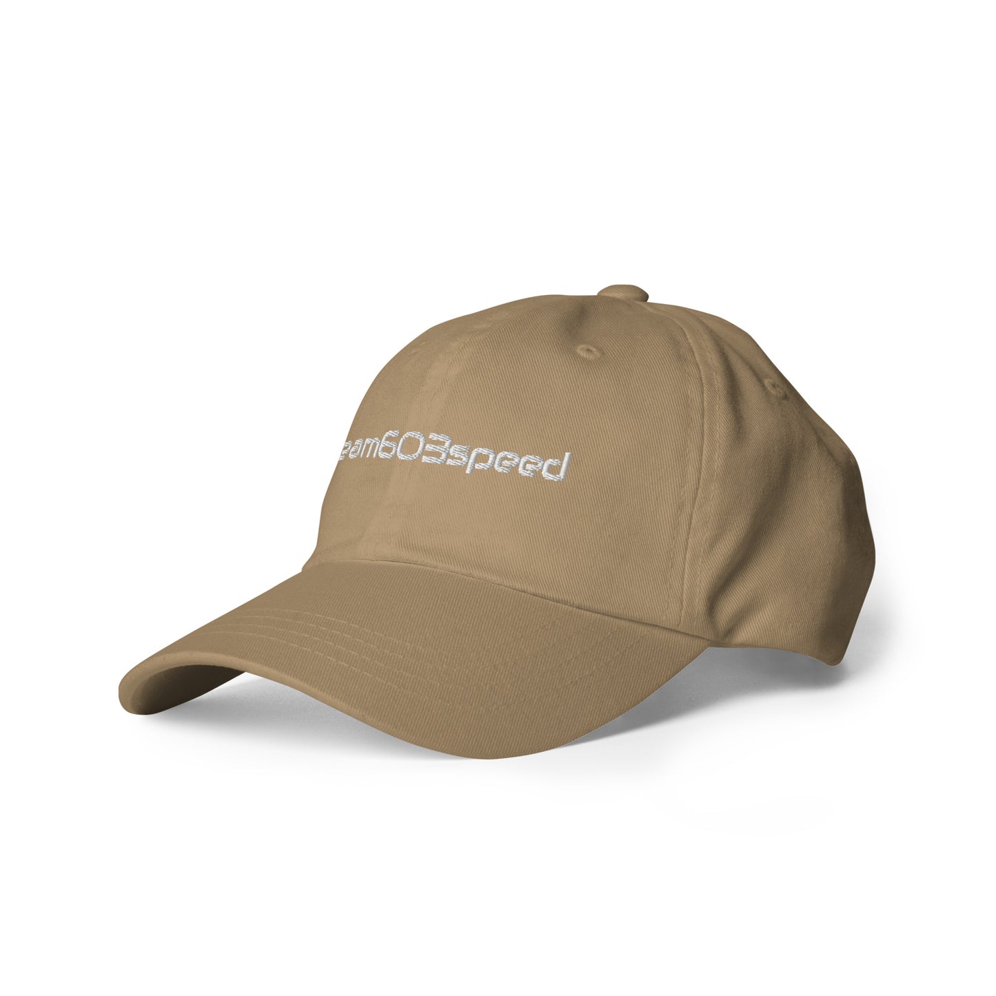 Curved Brim Embroidered Hat