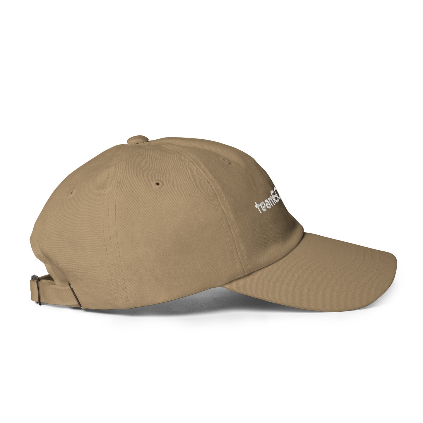 Curved Brim Embroidered Hat
