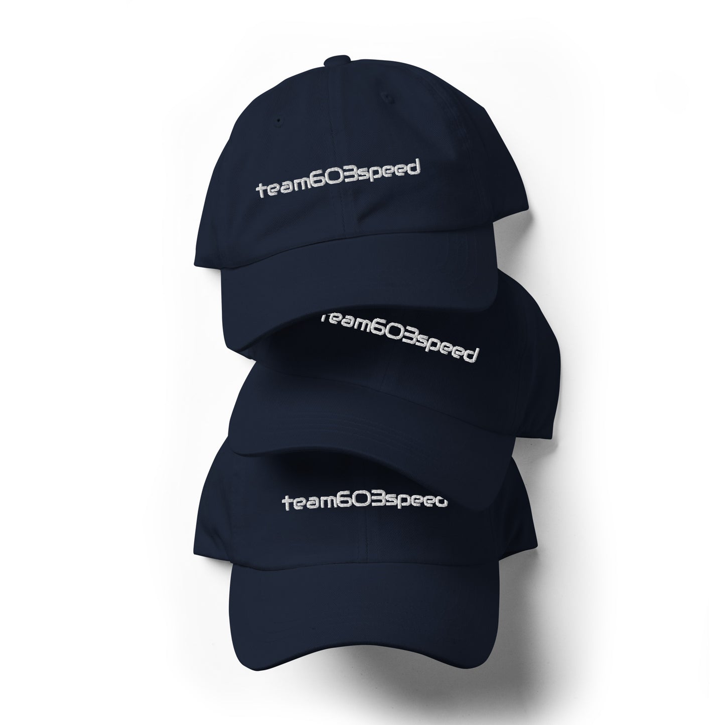Curved Brim Embroidered Hat