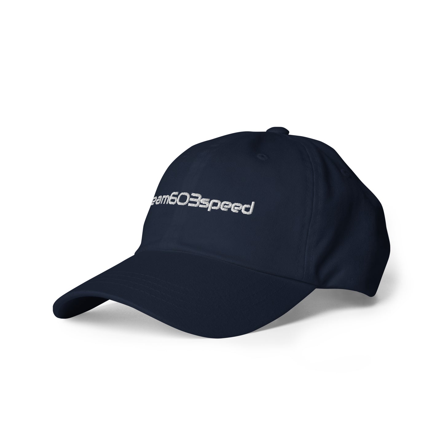 Curved Brim Embroidered Hat